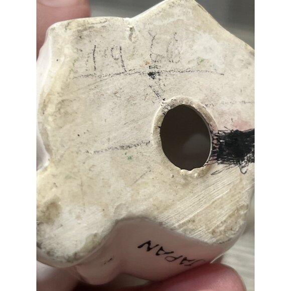 Small White Elephant Figurines Porcelain Ceramic Japan Lot of 3 Midcentury - Picture 11 of 16